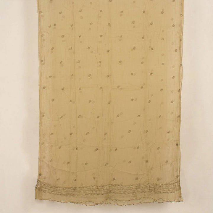 Digital Printed Chanderi 3-Piece Salwar Suit Material 10057052