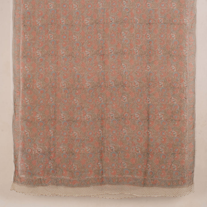 Hand Block Printed Cotton 3-Piece Salwar Suit Material 10057065