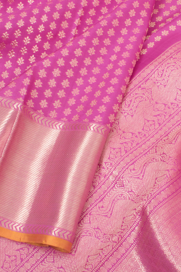 Handloom Pure Zari Bridal Jacquard Kanjivaram Silk Saree 10057128