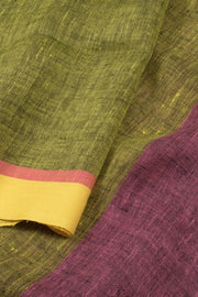 Handloom Bhagalpur Linen Saree 10057608