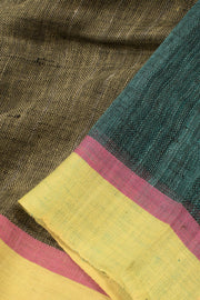 Handloom Bhagalpur Linen Saree 10057619