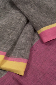 Handloom Bhagalpur Linen Saree 10057625