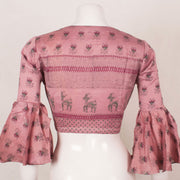 Madhubani Printed Silk Cotton Blouse 10057644