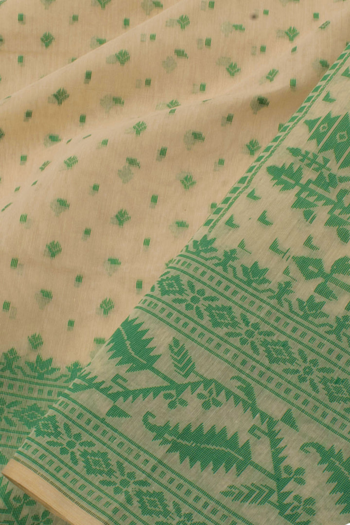 Handloom Dhakai Style Cotton Saree 10057783