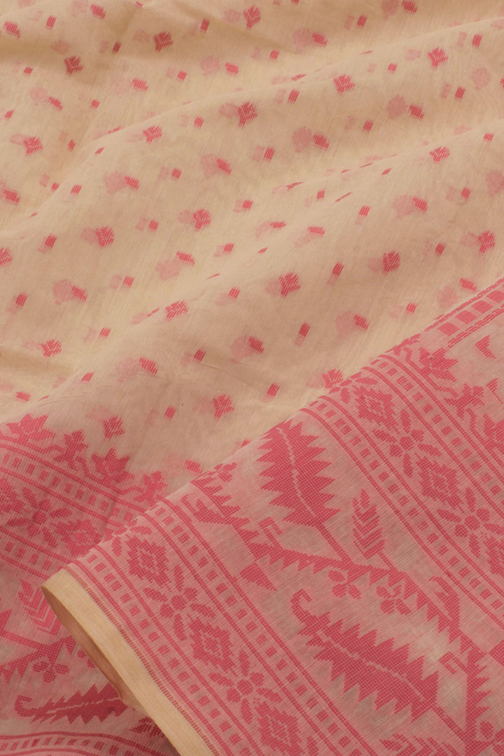Handloom Dhakai Style Cotton Saree 10057787