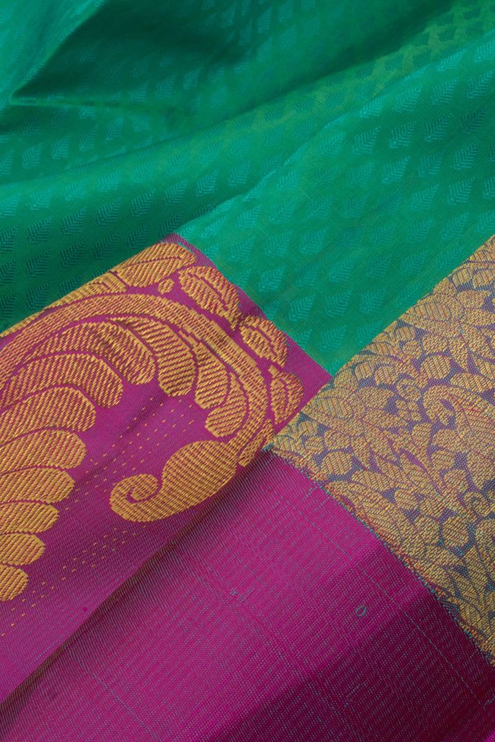 Handloom Pure Silk Jacquard Kanjivaram Saree 10057789