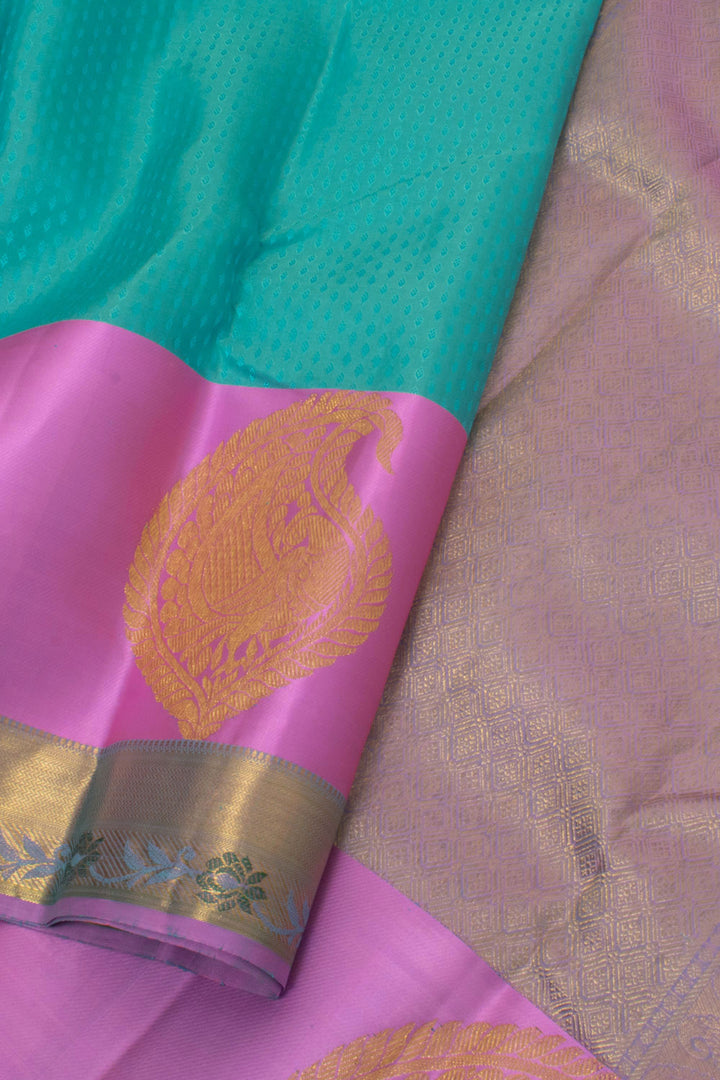 Handloom Pure Silk Jacquard Kanjivaram Saree 10057801