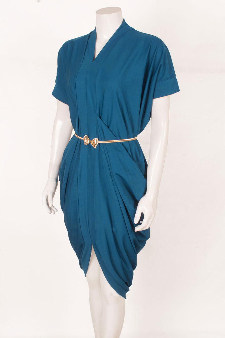 Handcrafted Viscose Cotton Dress 10058307