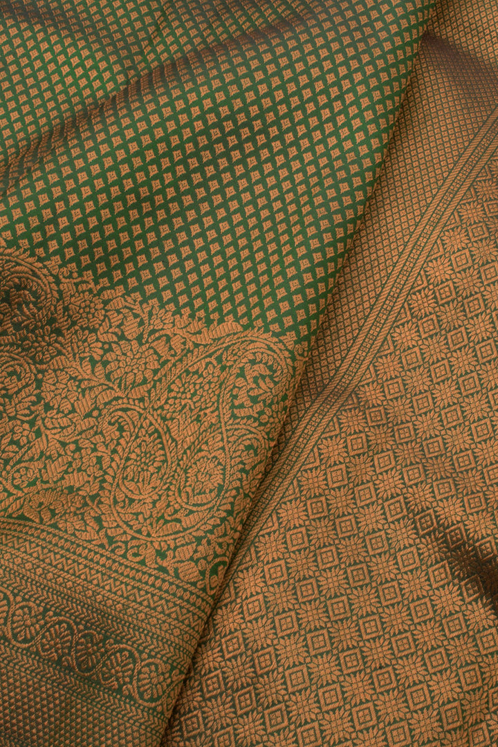 Handloom Pure Silk Jacquard Kanjivaram Saree 10058354