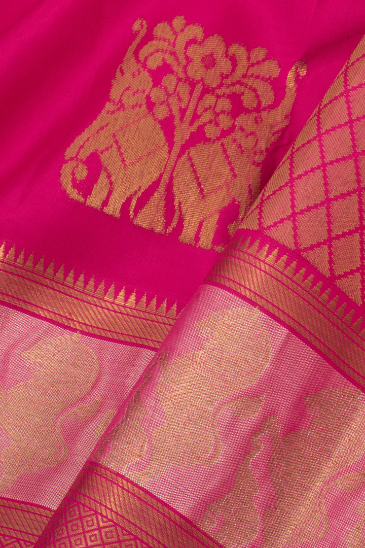 Pure Zari Kanjivaram Silk Saree 10059203
