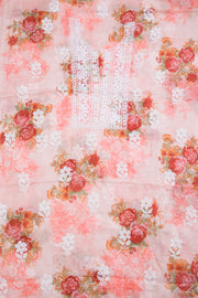 Chikankari Embroidered Kota Cotton Salwar Suit Material 10059377