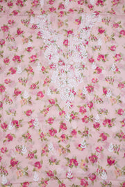 Chikankari Embroidered Kota Cotton Salwar Suit Material 10059383