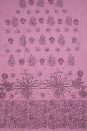 Chikankari Embroidered Cotton Salwar Suit Material 10059394