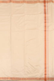 Light Yellow Kanchipuram Silk 8x4 Dhoti 10059811