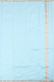 Pastel Blue Kanchipuram Silk 9x5 Dhoti 10059817