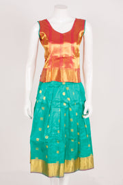 Size 0 to 16 yrs Pure Silk Kanchipuram Pattu Pavadai 10059828