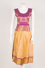 Size 0 to 16 yrs Pure Silk Kanchipuram Pattu Pavadai 10059831