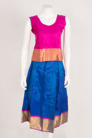 Size 0 to 16 yrs Pure Silk Kanchipuram Pattu Pavadai 10059833