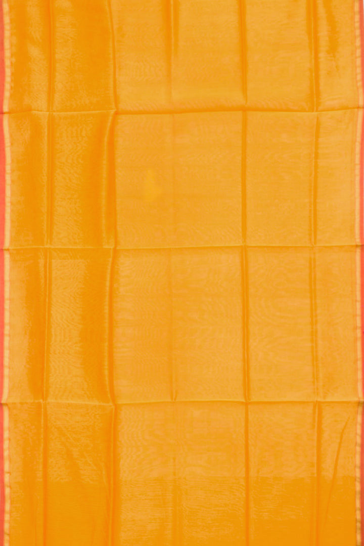Yellow Maheshwari Silk Cotton 2 pc Salwar Suit Material 10062194