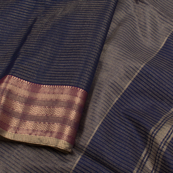 Handloom Maheshwari Silk Cotton Saree 10054141