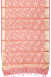 Peach Banarasi Silk Salwar Suit 10061156