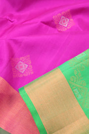 Violet Handloom Kanjivaram Soft Silk Saree 10059807