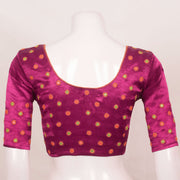 Handcrafted Mashru Blouse with Mirror Work 10055288