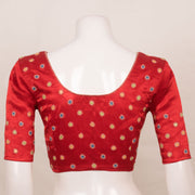 Handcrafted Mashru Blouse with Mirror Work 10055291