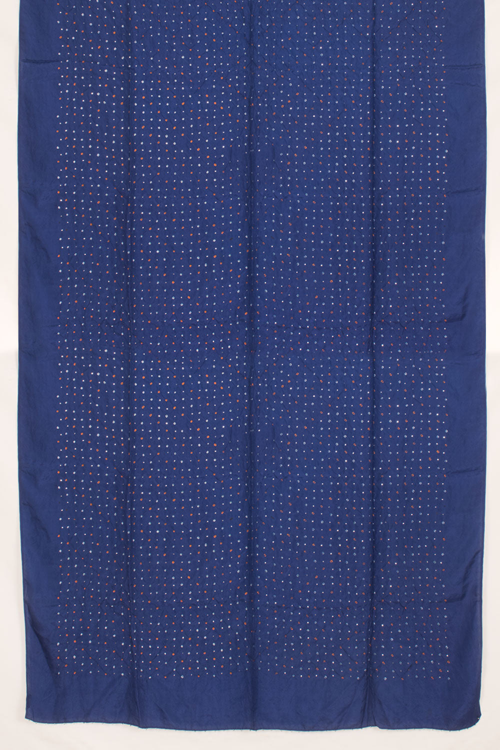 Baghbana Blue Mulberry Silk Skirt Blouse & Dupatta Set