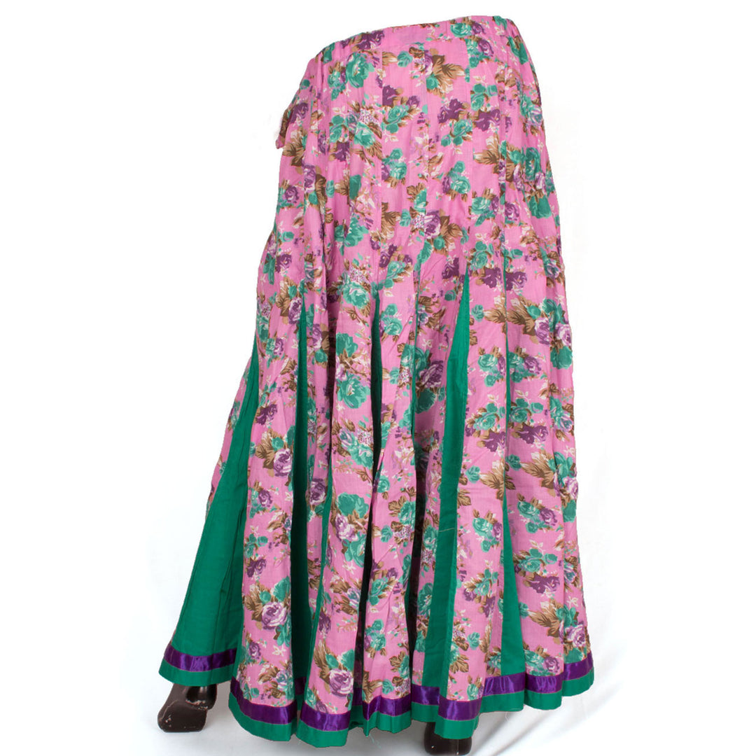 Printed Kalidar Cotton Skirt 10055180