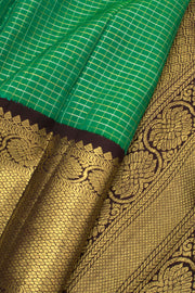 Pure Zari Korvai Kanjivaram Silk Saree 10058736