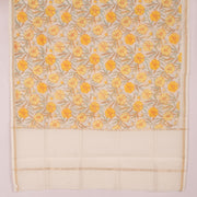 Printed Chanderi Silk Cotton 2 pc Salwar Suit Material 10054790