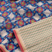 Printed Handloom Chanderi Silk Cotton Saree 10054807