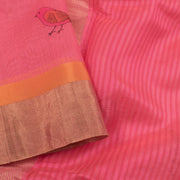 Printed Handloom Chanderi Silk Cotton Saree 10054811