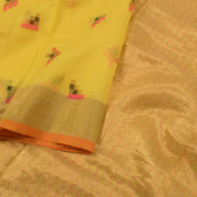 Printed Handloom Chanderi Silk Cotton Saree 10054812