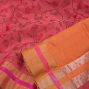 Printed Handloom Chanderi Silk Cotton Saree 10054818