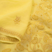 Chikankari Embroidered Cotton Saree 10055262
