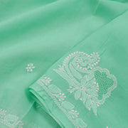 Chikankari Embroidered Cotton Saree 10055263