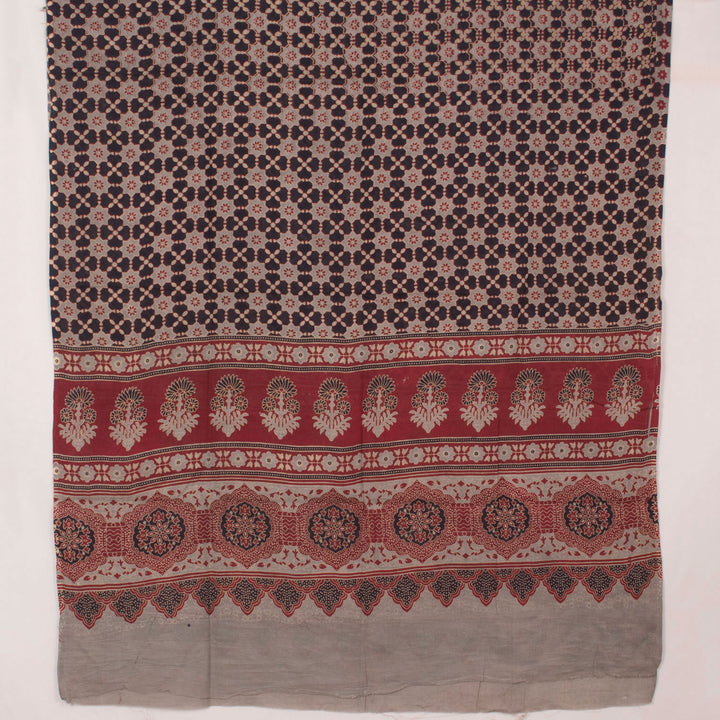 Hand Block Printed Cotton Salwar Suit Material 10054092