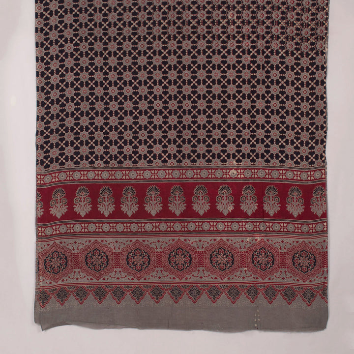 Hand Block Printed Cotton Salwar Suit Material 10054095