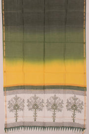 Hand Block Printed Chanderi Silk Cotton Dupatta 10058198