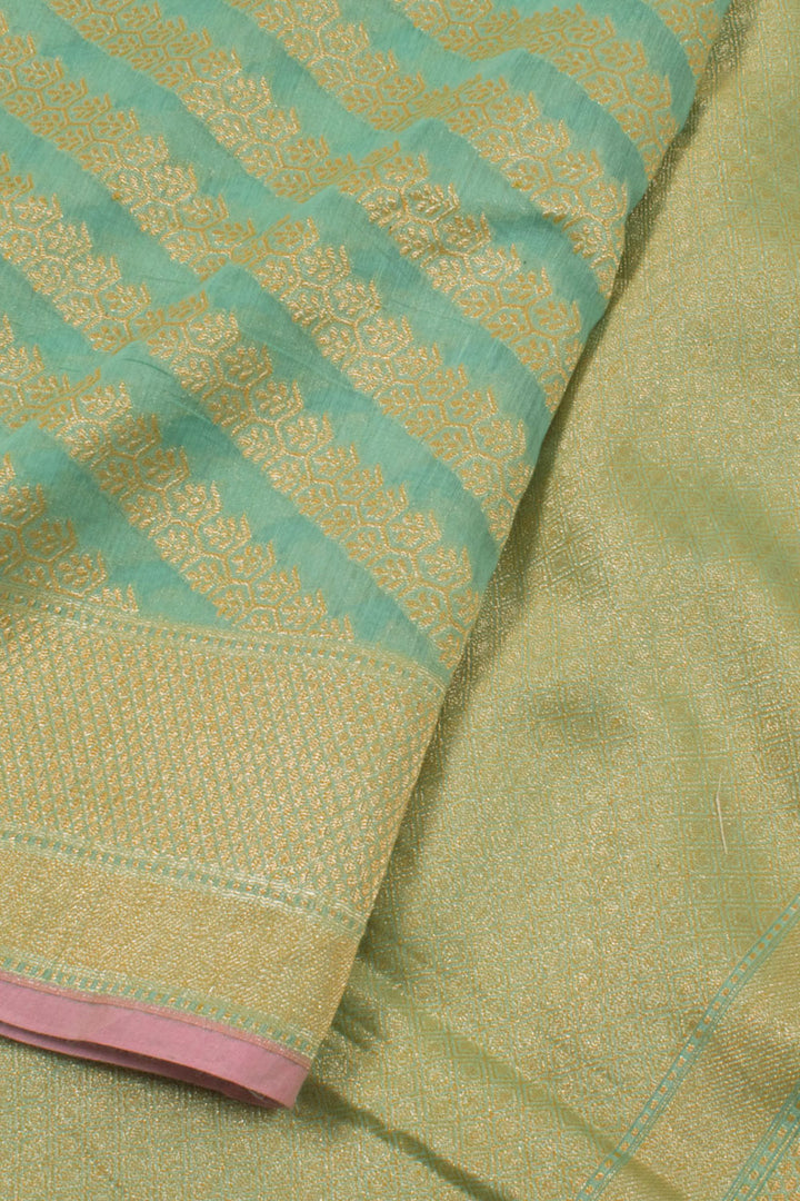 Handloom Banarasi Silk Cotton Saree 10058378