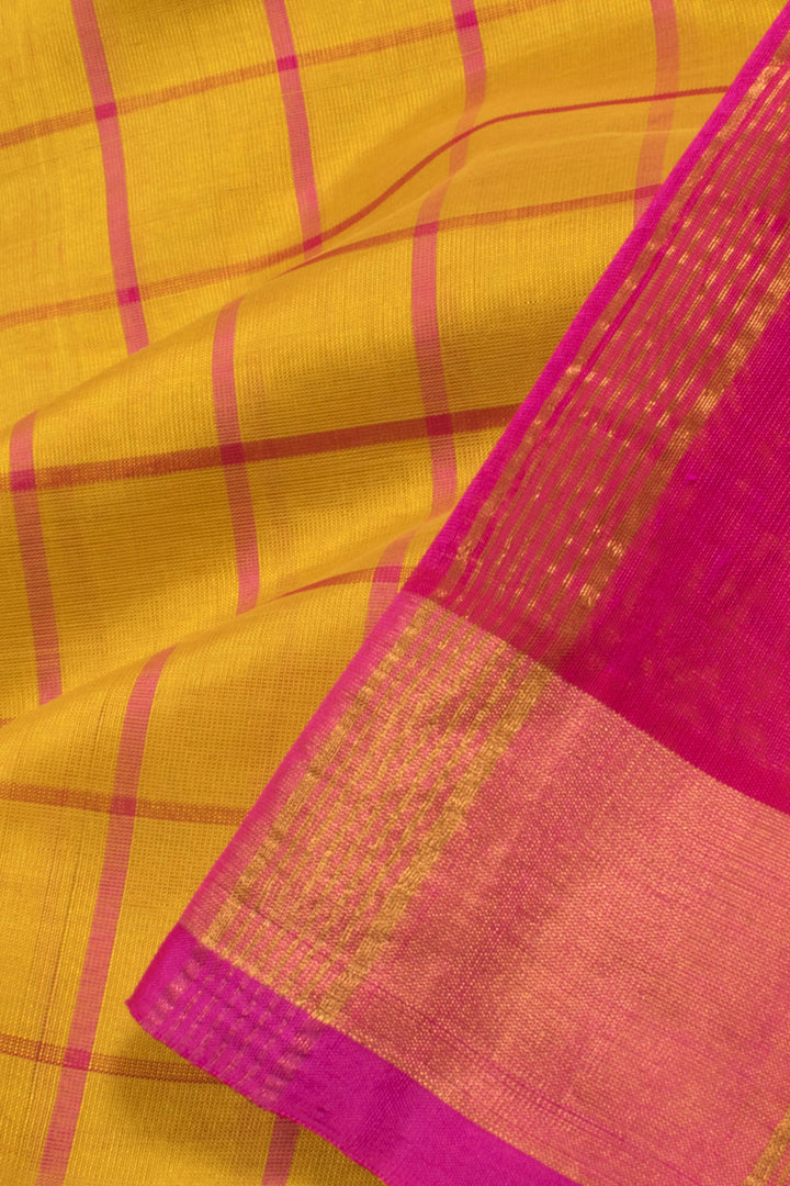 Handloom Kanchi Silk Cotton Saree 10058429