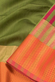 Handloom Maheshwari Silk Cotton Saree 10058812