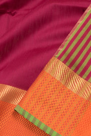 Handloom Maheshwari Silk Cotton Saree 10058815