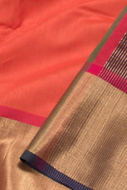 Handloom Maheshwari Silk Cotton Saree 10058825
