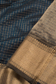 Handloom Maheshwari Silk Cotton Saree 10058826