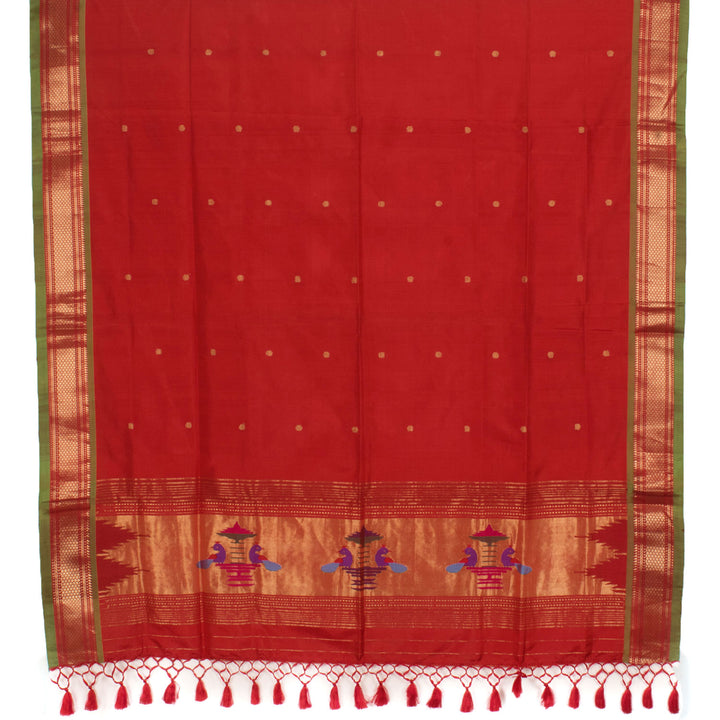 Handwoven Paithani Silk Dupatta 10056156