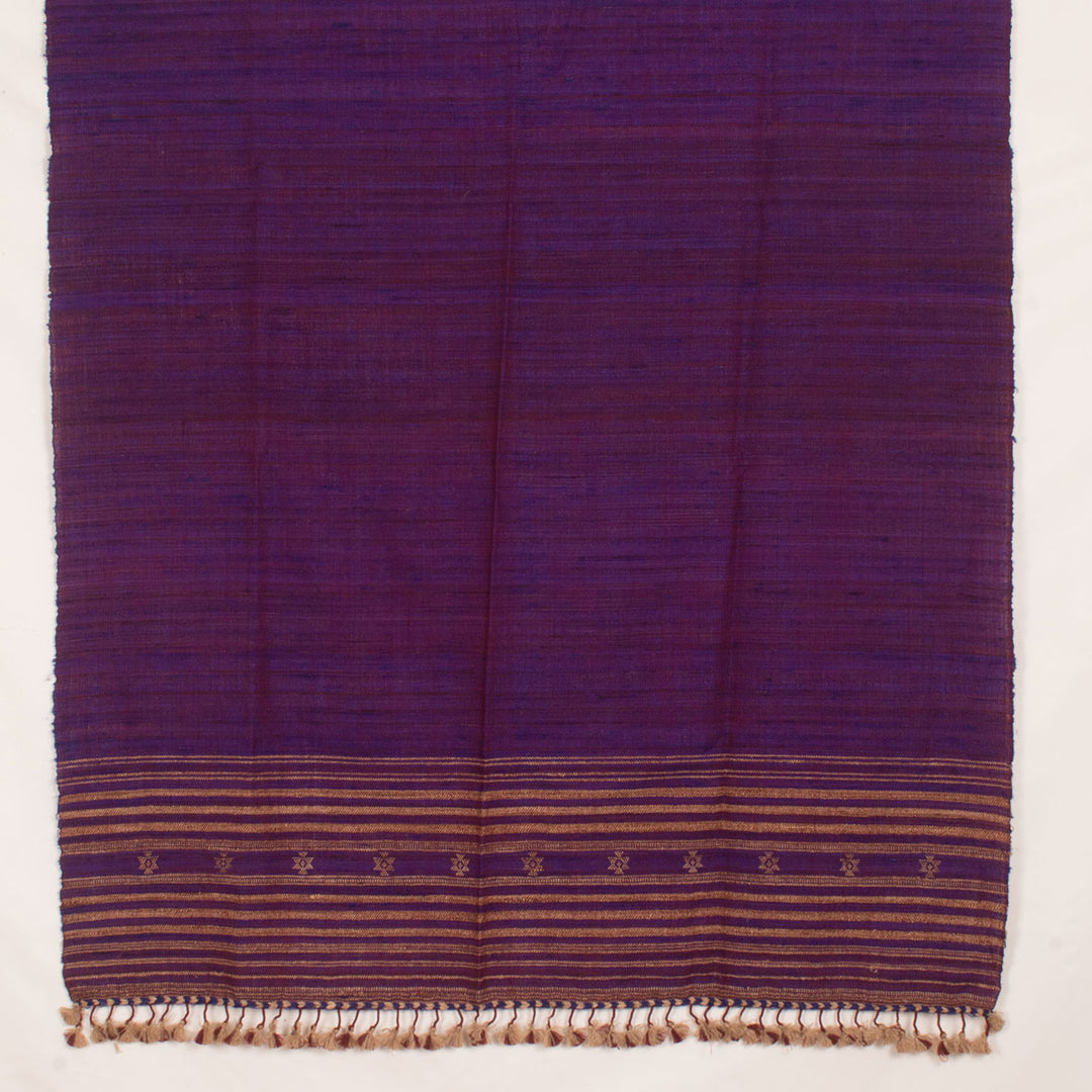 Handwoven Kutchi Weave Tussar Cotton Dupatta 10056224