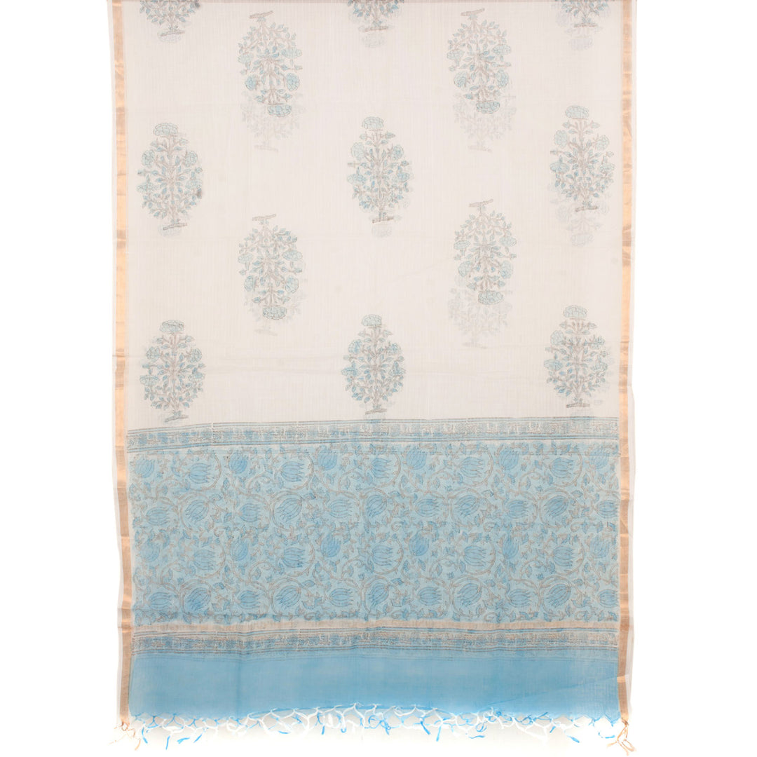 Hand Block Printed Cotton Salwar Suit Material 10056185